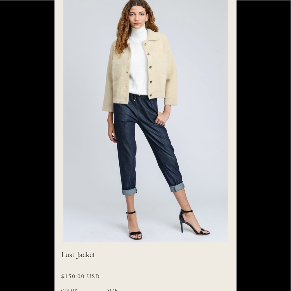 Anthropologie Lust Jacket xs/s perfect condition